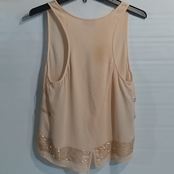 Bebe Embellished Tank Size S/P - Picture 4 of 6